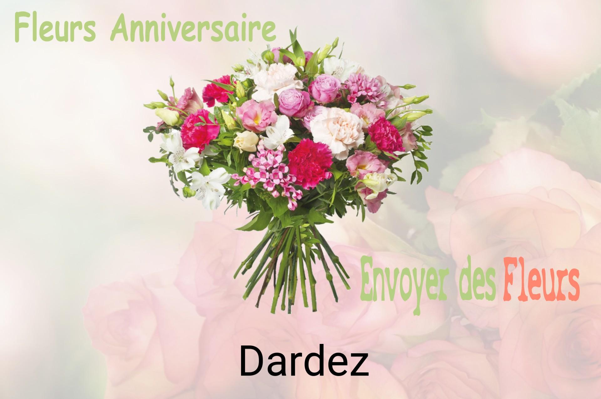 Bouquet de fleurs d’anniversaire livré à Dardez